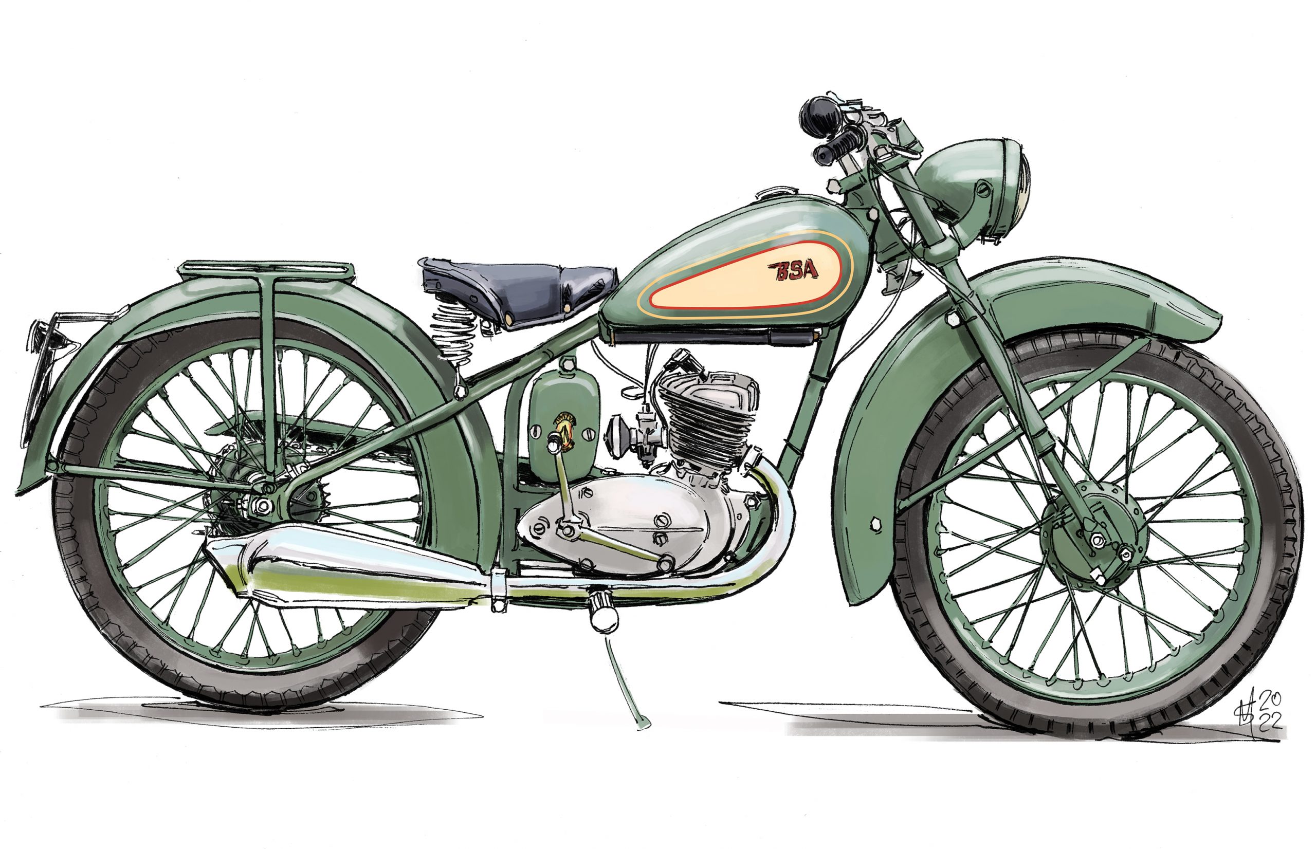 Bsa bantam motorcycles for shop sale