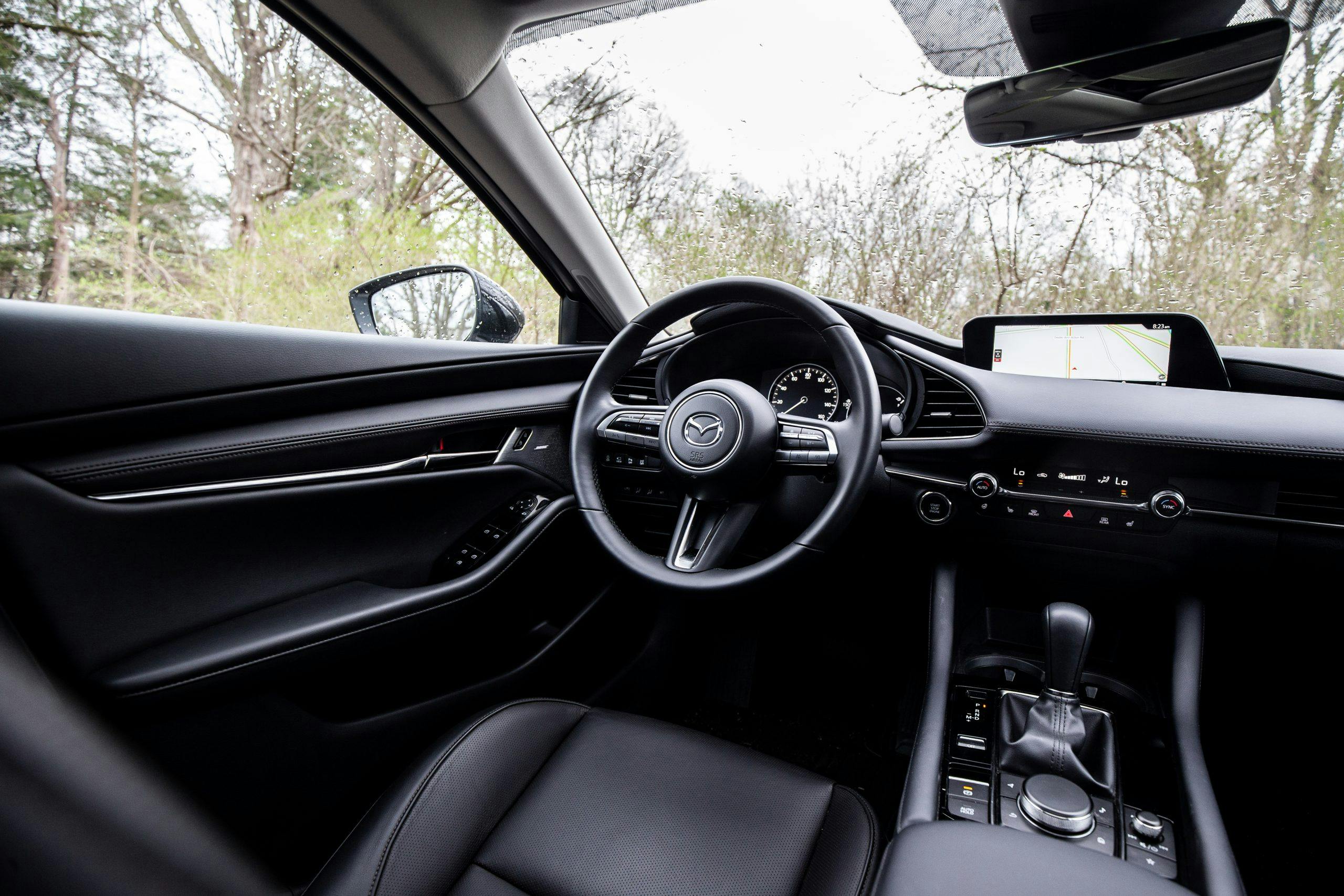 2022 Mazda 3 2.5 Turbo AWD Sedan steering wheel