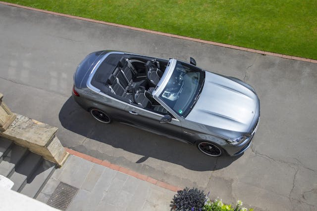 Mercedes-AMG C63 S high angle convertible