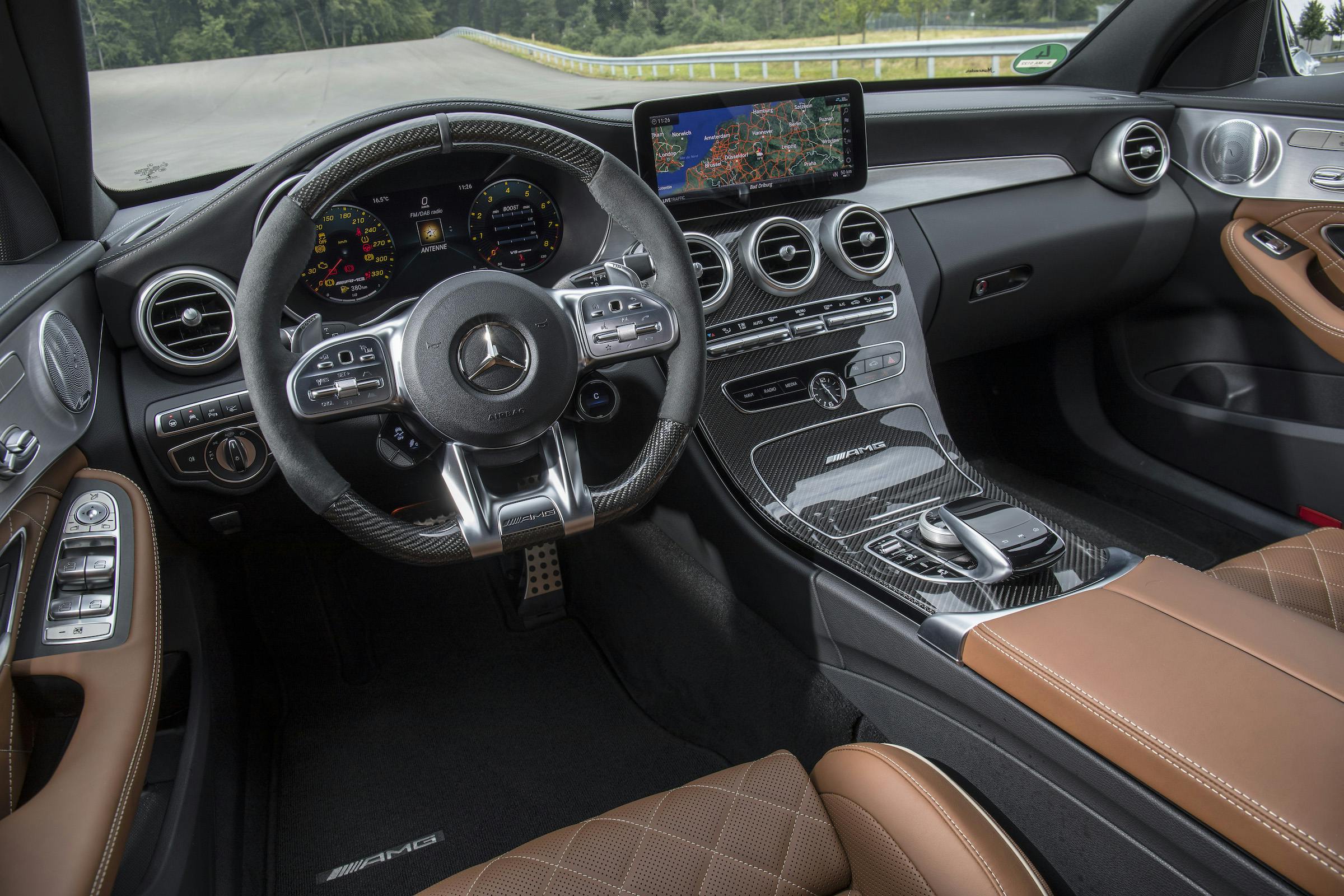Mercedes-AMG C63 interior front