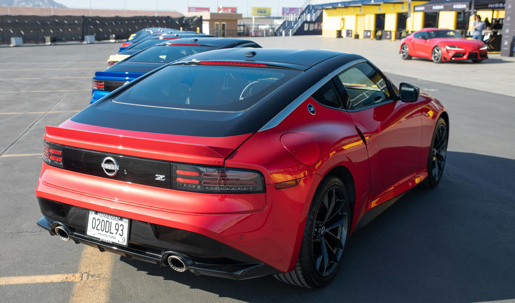 Nissan Z rear three-quarter