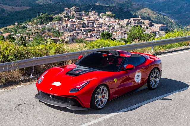 2014 Ferrari F12 TRS front three-quarter