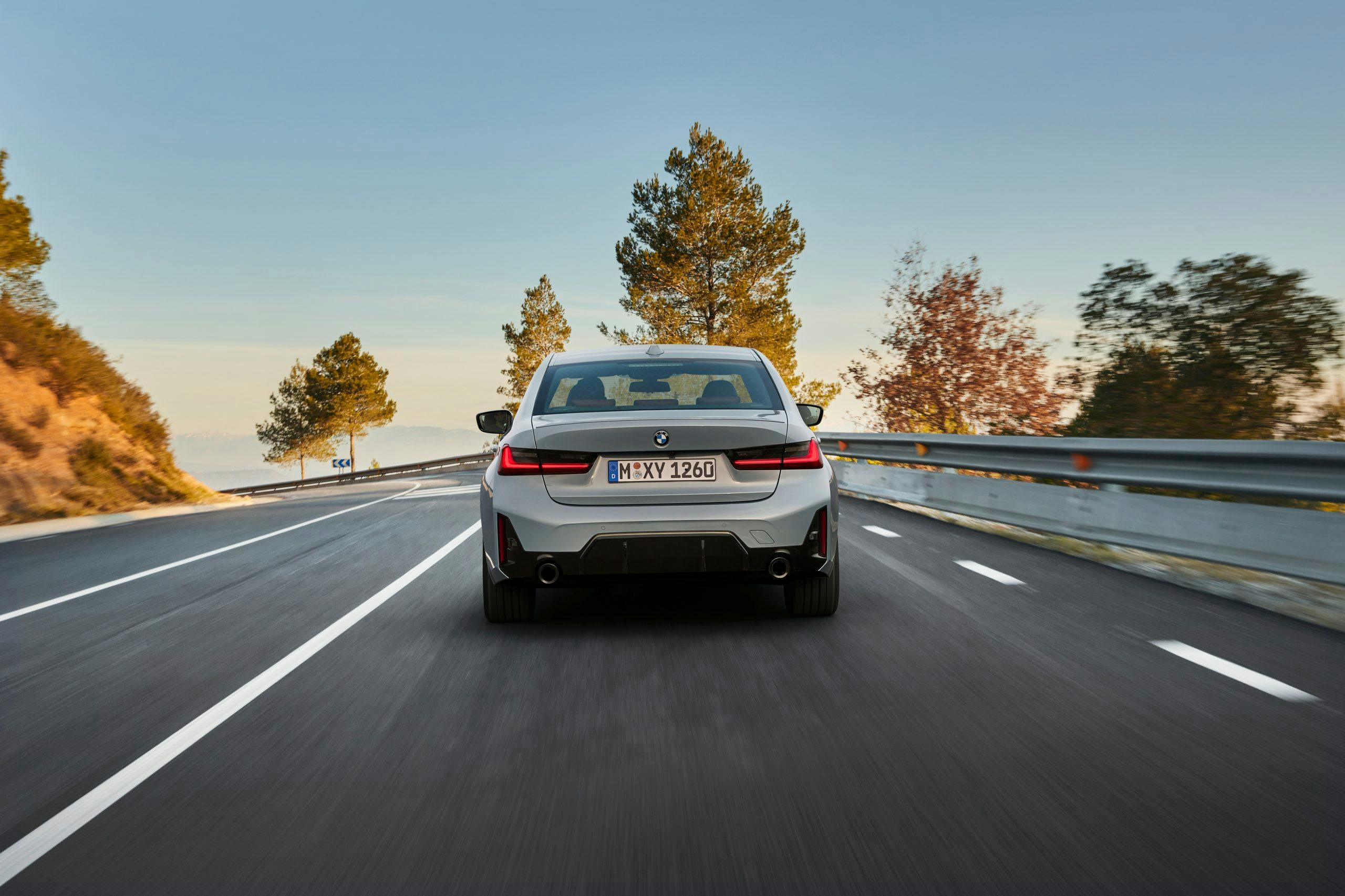 2023 BMW 3 Series facelift rear