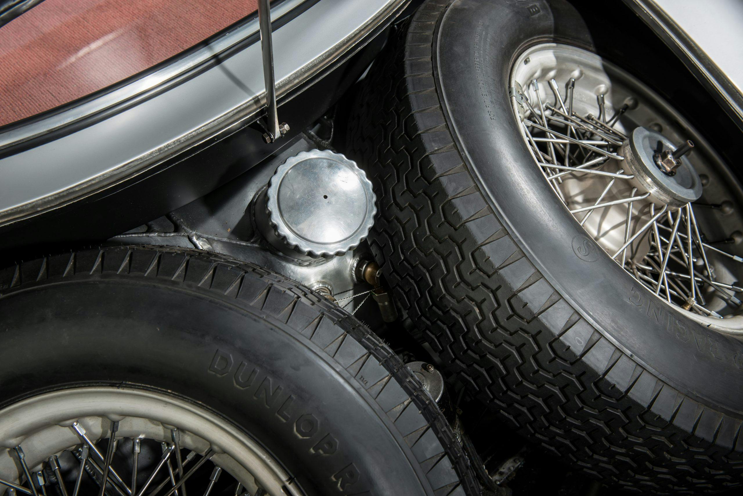 Mercedes-Benz Silver Arrow Uhlenhaut Coupe spare tires