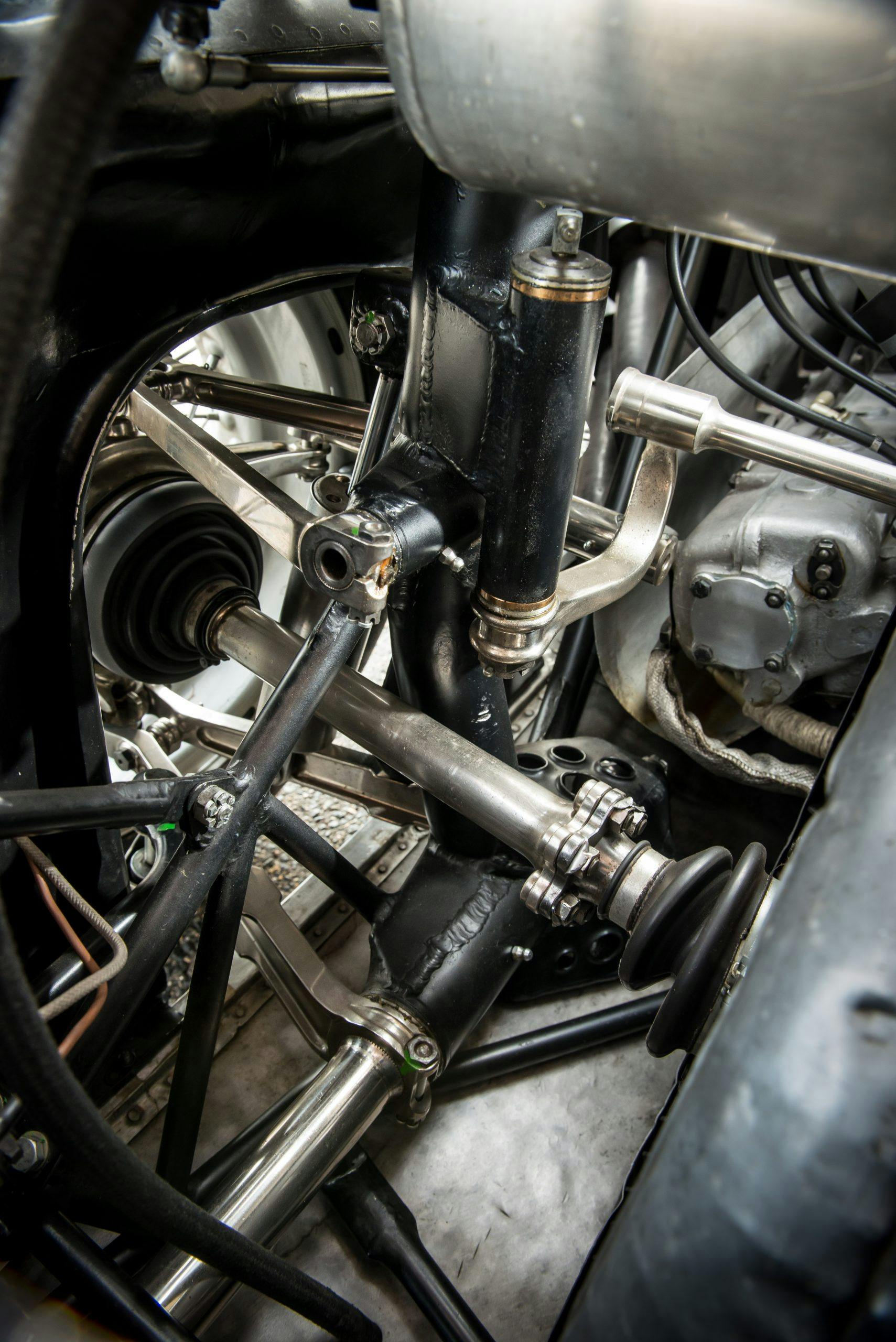 Mercedes-Benz Silver Arrow Uhlenhaut Coupe suspension linkages