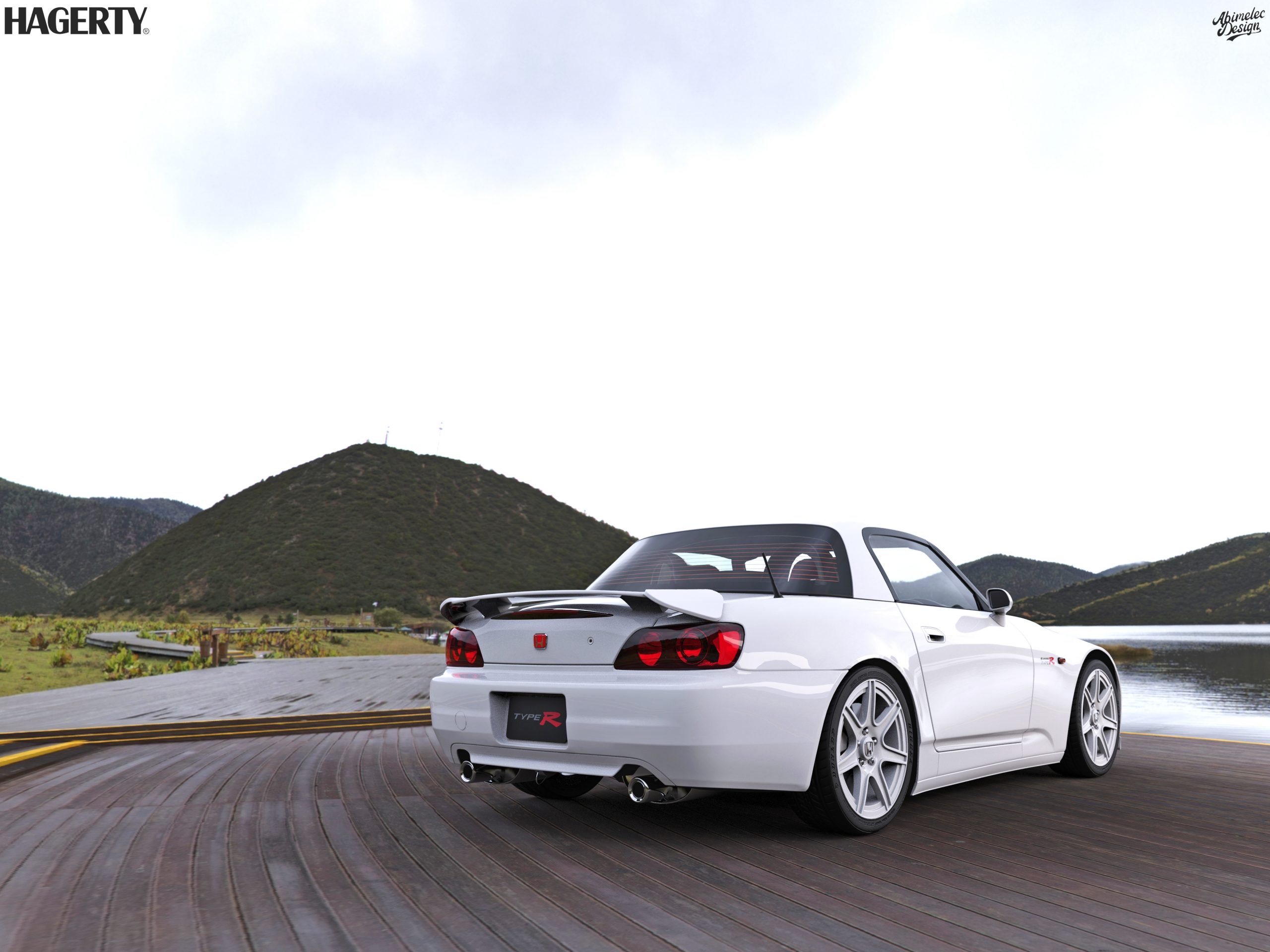 Honda S2000 Type R rear end