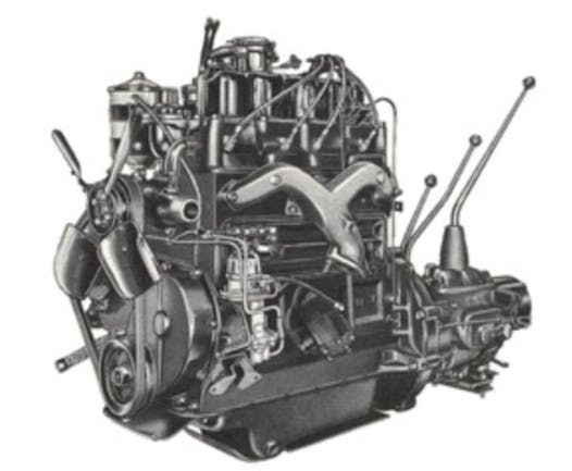 Willys Hurricane F134 engine