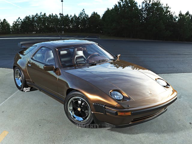 what if Porsche 928 Turbo bronze