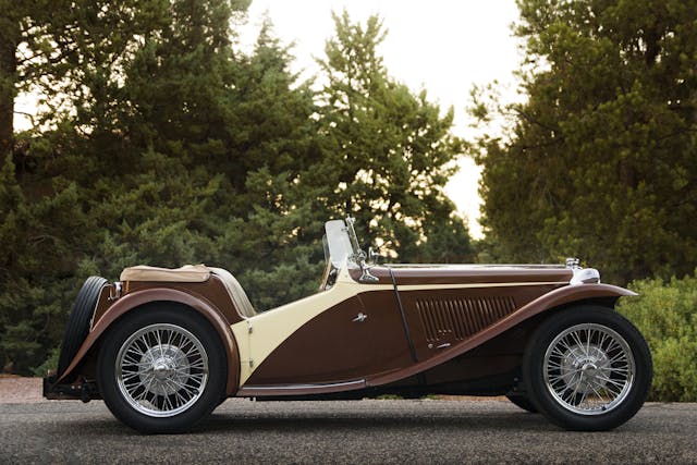 MG T-series side