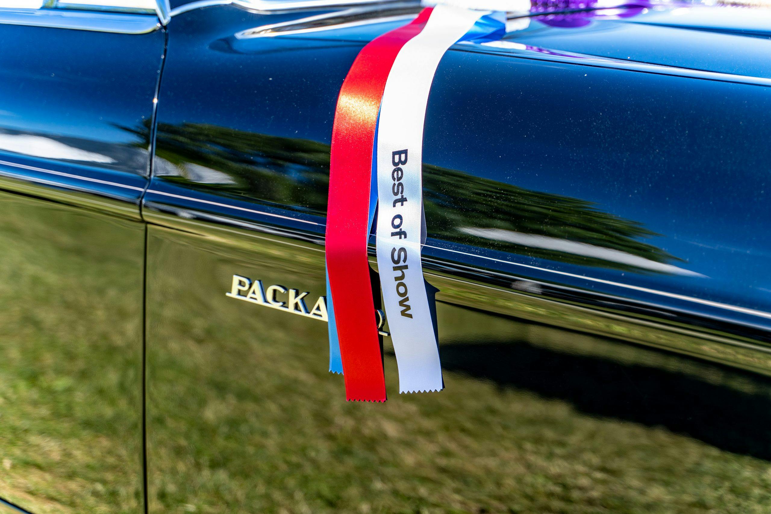 1948 Packard Victoria Convertible Eight by Vignale - 2022 Greenwich Best of Show - Ribbon
