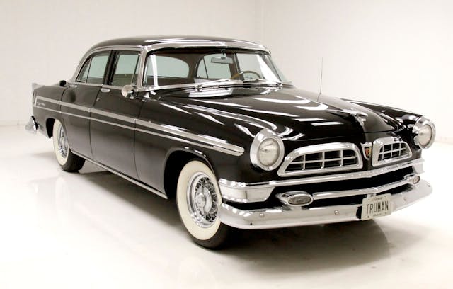 1955 chrysler new yorker harry truman president car