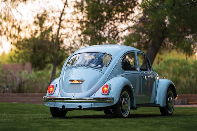 1968 Volkswagen Beetle Sedan rear three-quarter