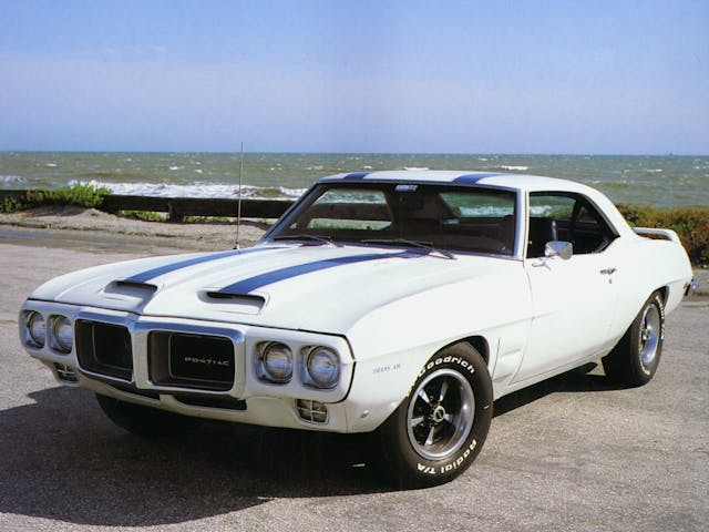 1969 Pontiac Trans Am front three-quarter