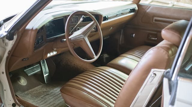 1973 Buick Centurion interior