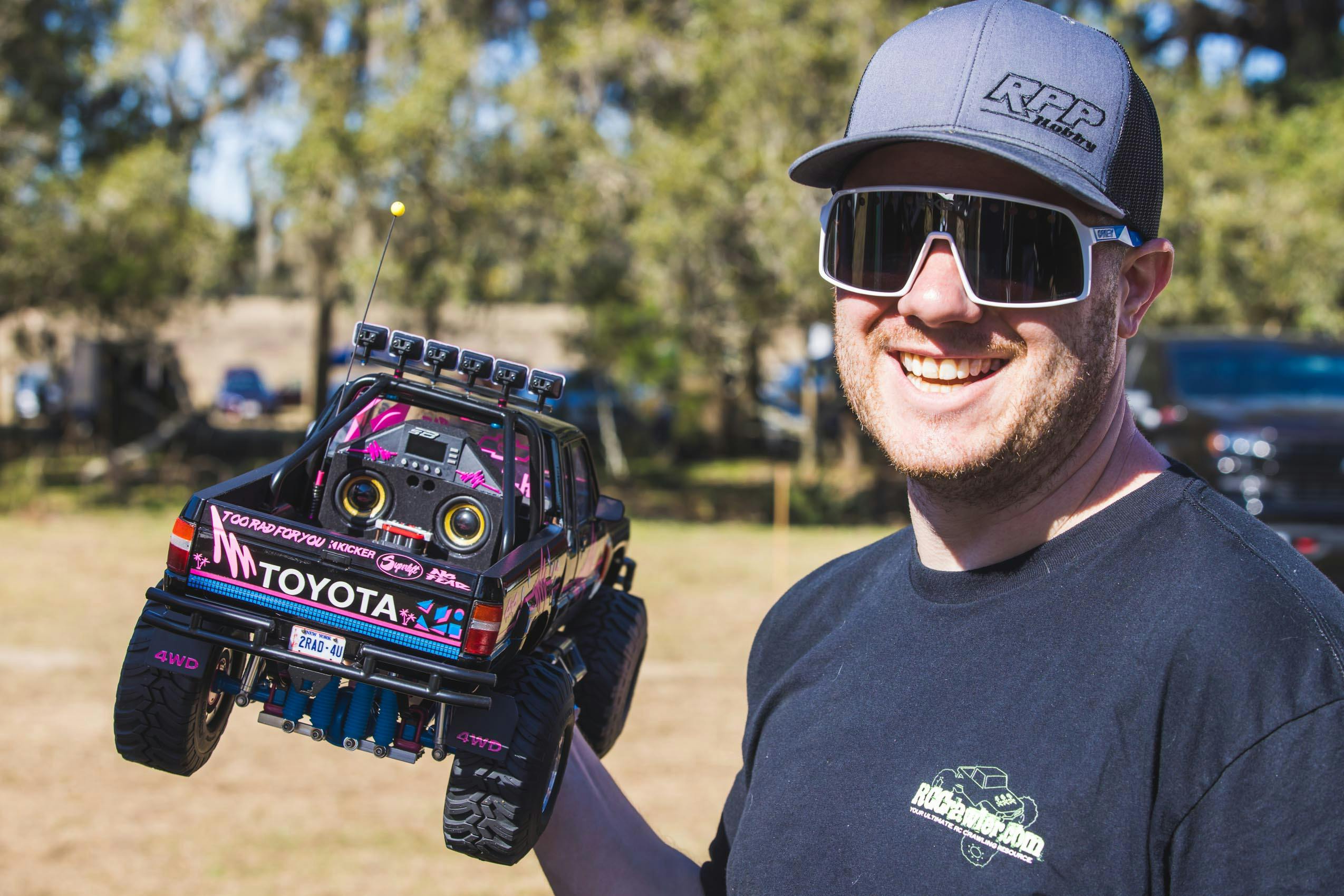 Scale RC Crawlers Mike Lohmann with Too Rad best in show
