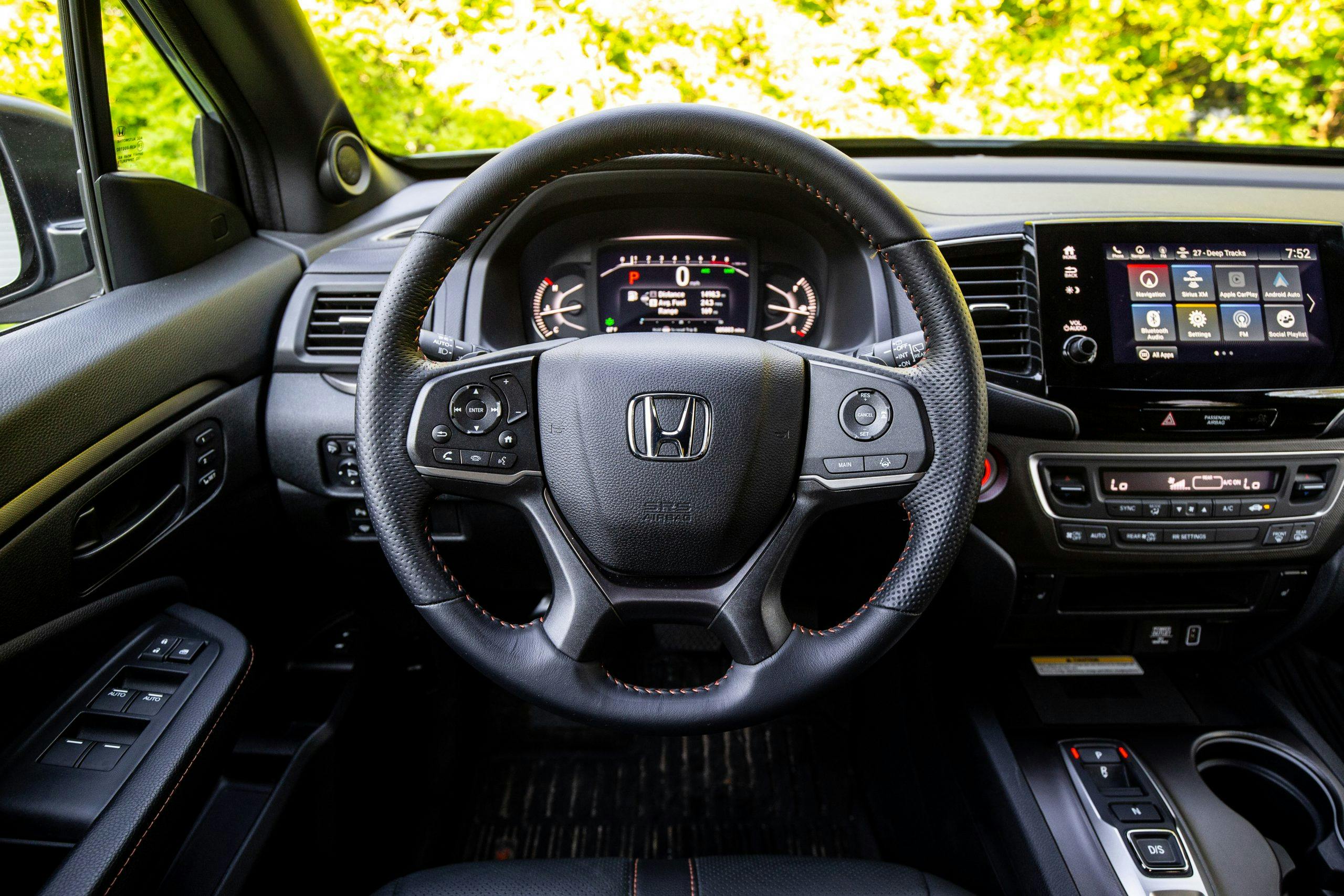 2022 Honda Passport TrailSport AWD interior driver cockpit