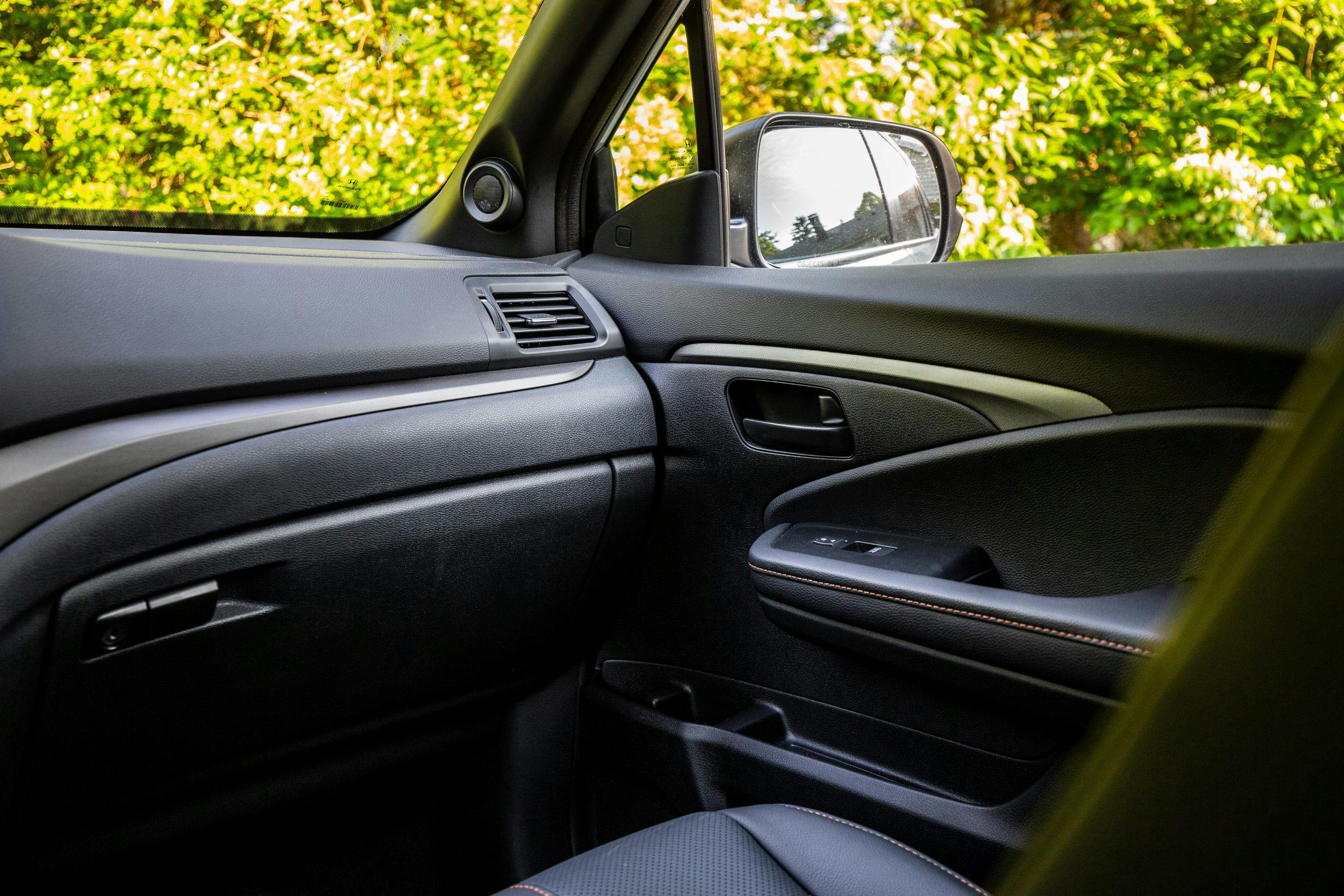 2022 Honda Passport TrailSport AWD interior dash material