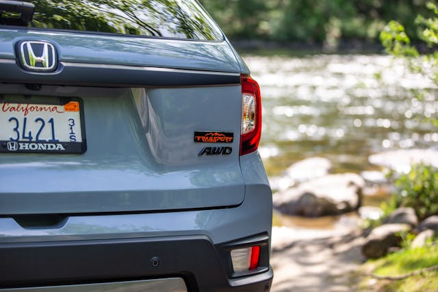 2022 Honda Passport TrailSport AWD rear badging