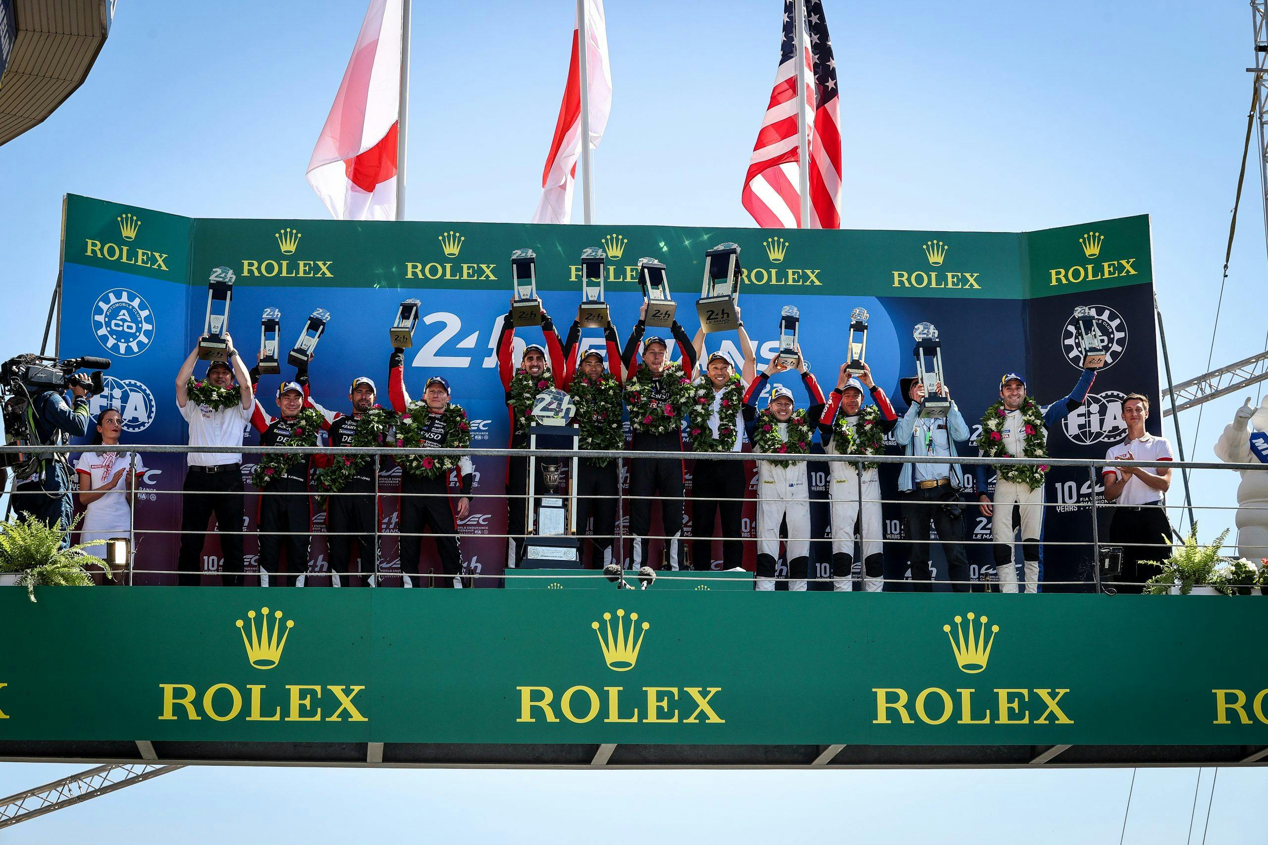 Le Mans 24 Hour Race podium winners