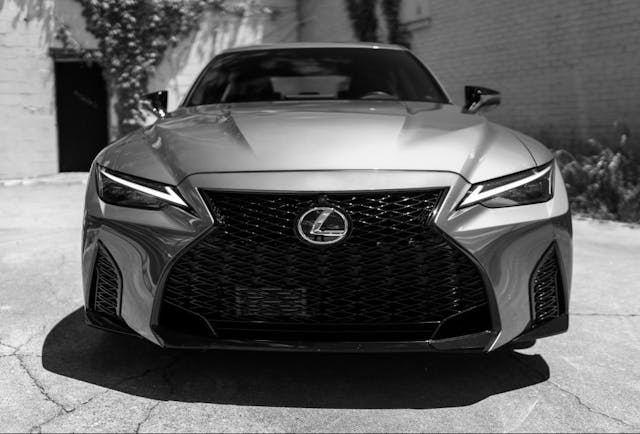 2022 Lexus IS500 F Sport Performance front black white