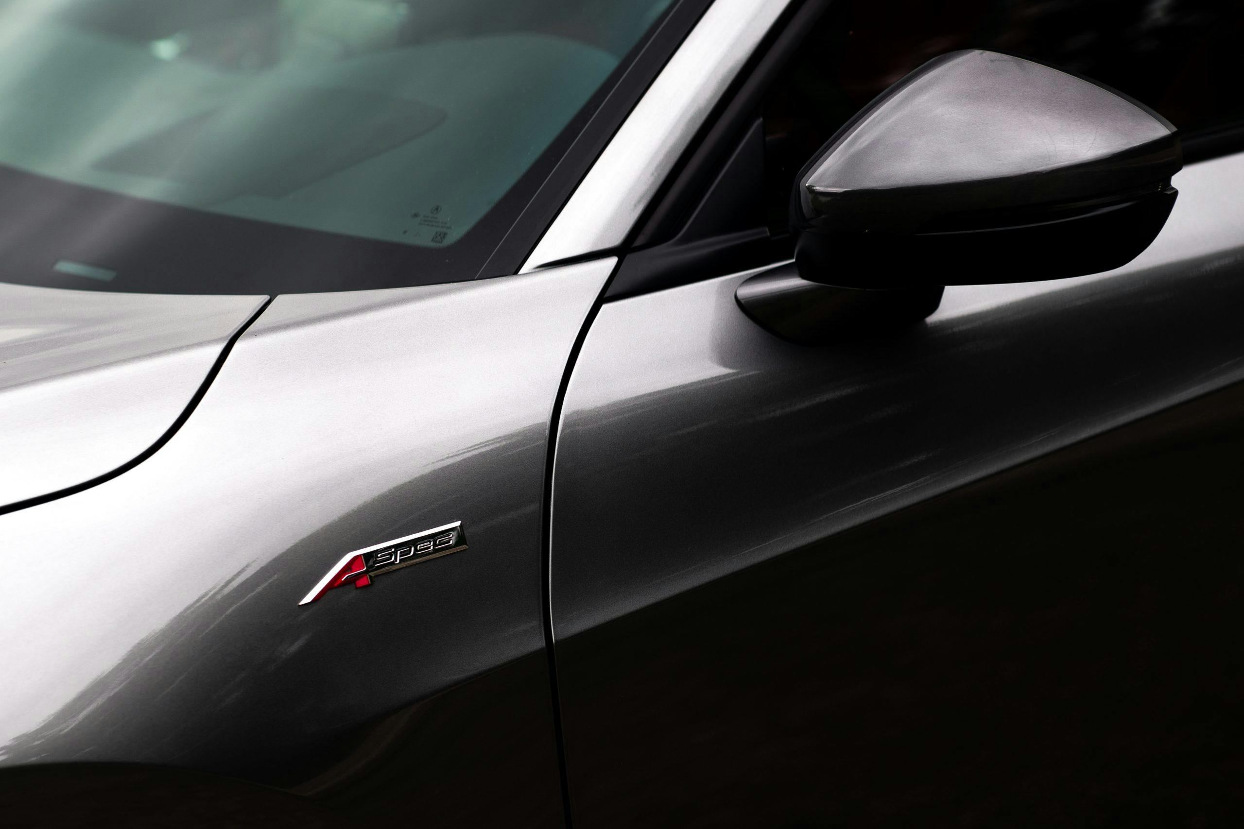2023 Acura Integra A-Spec side closeup