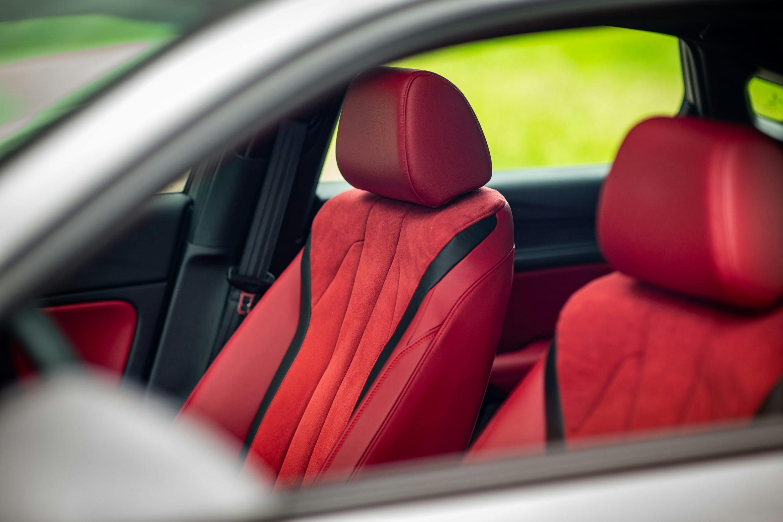 2023 Acura Integra A-Spec interior red front seats