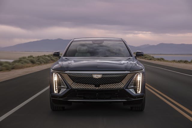 2023 Cadillac Lyriq 450E front action