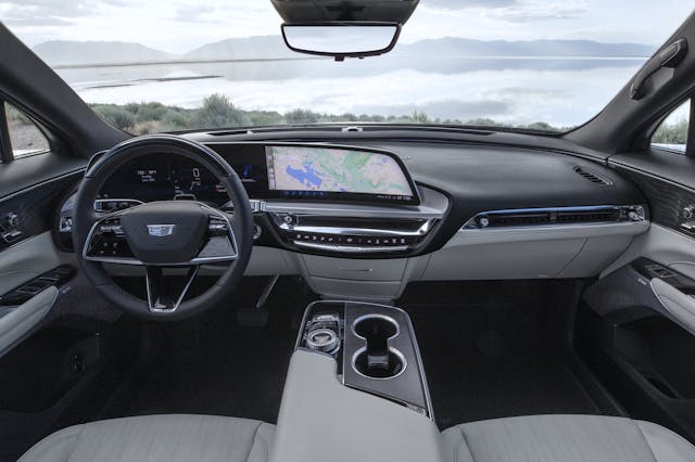 2023 Cadillac Lyriq 450E interior front