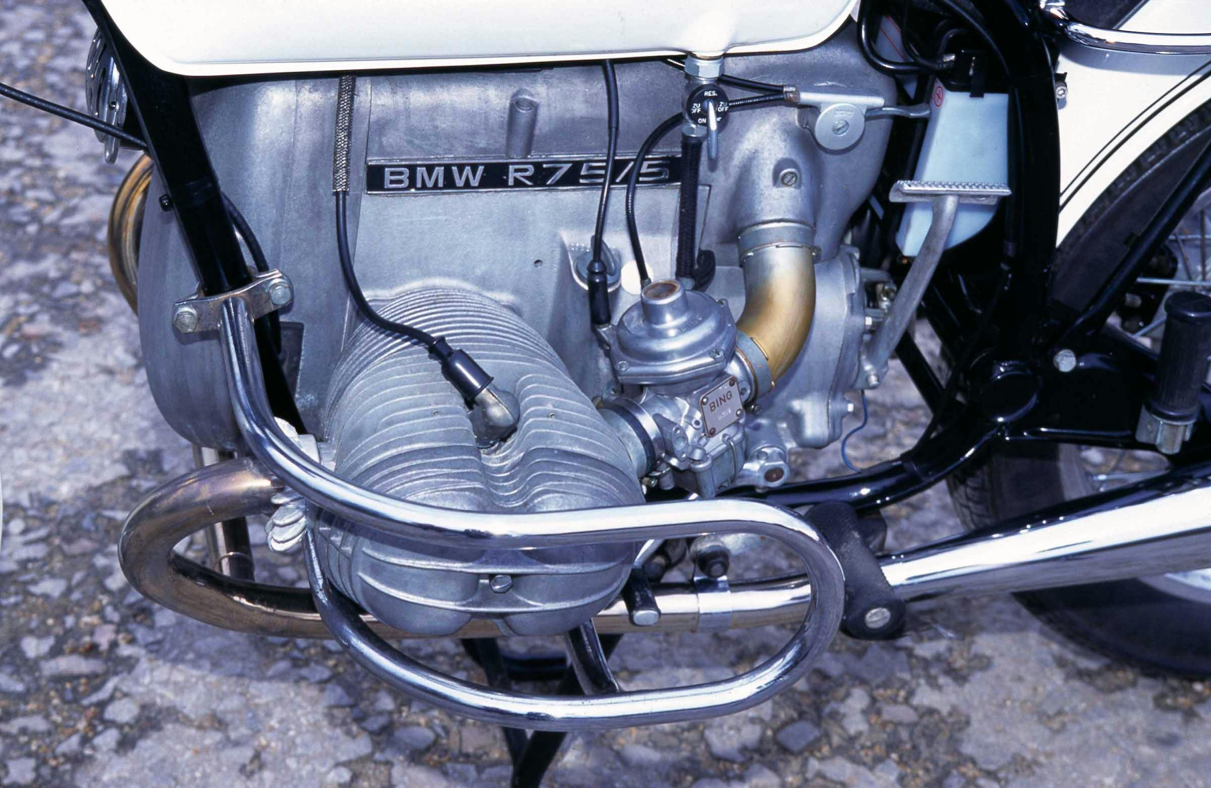 1972 BMW R75 toaster tank