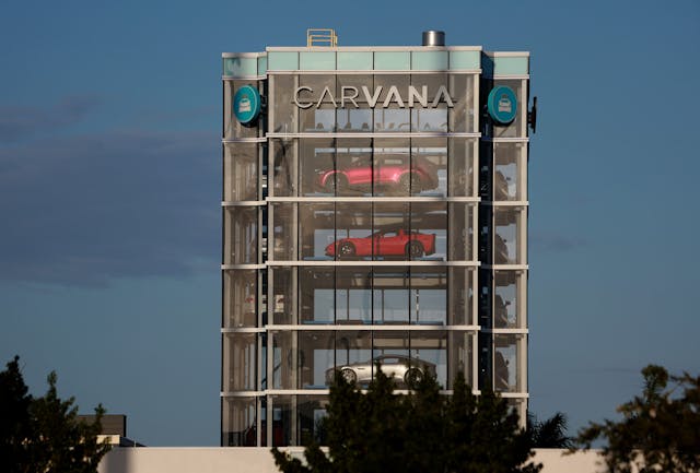 Used Car Seller Carvana tower