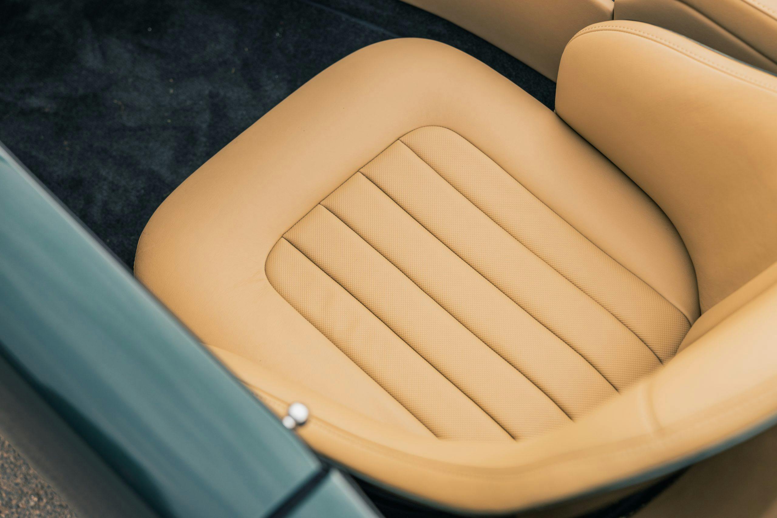 Caton Healey interior leather seat bottom