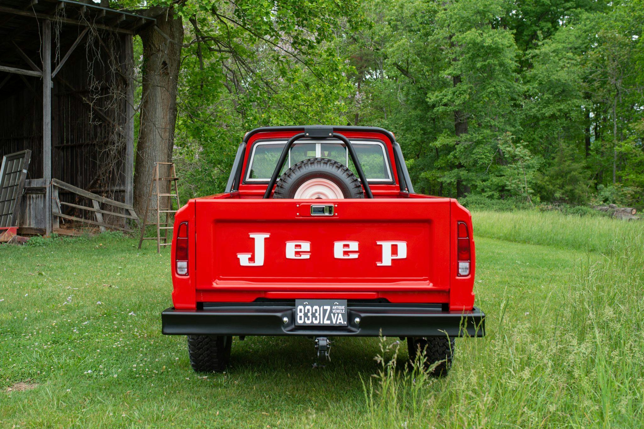 1984 Jeep J10 pickup rear