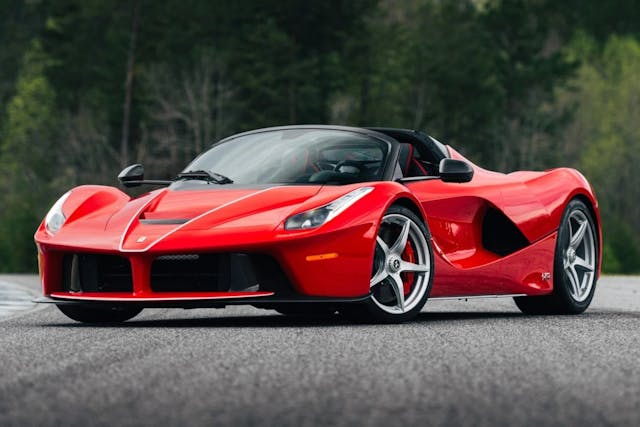 Ferrari Laferrari Aperta front three-quarter