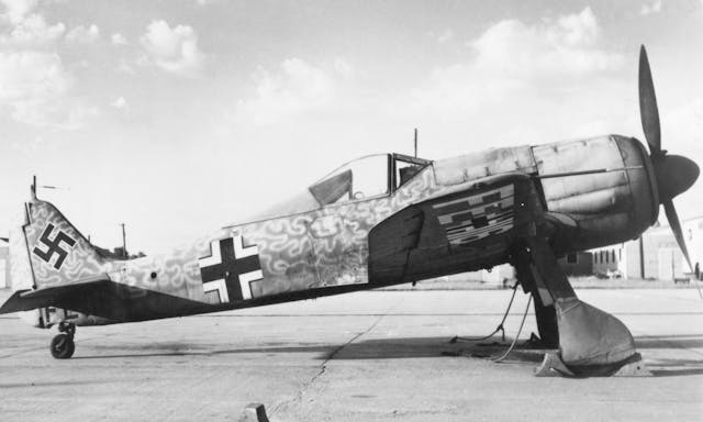 World War II German fighter bomber, Focke Wulf FW 190-F8