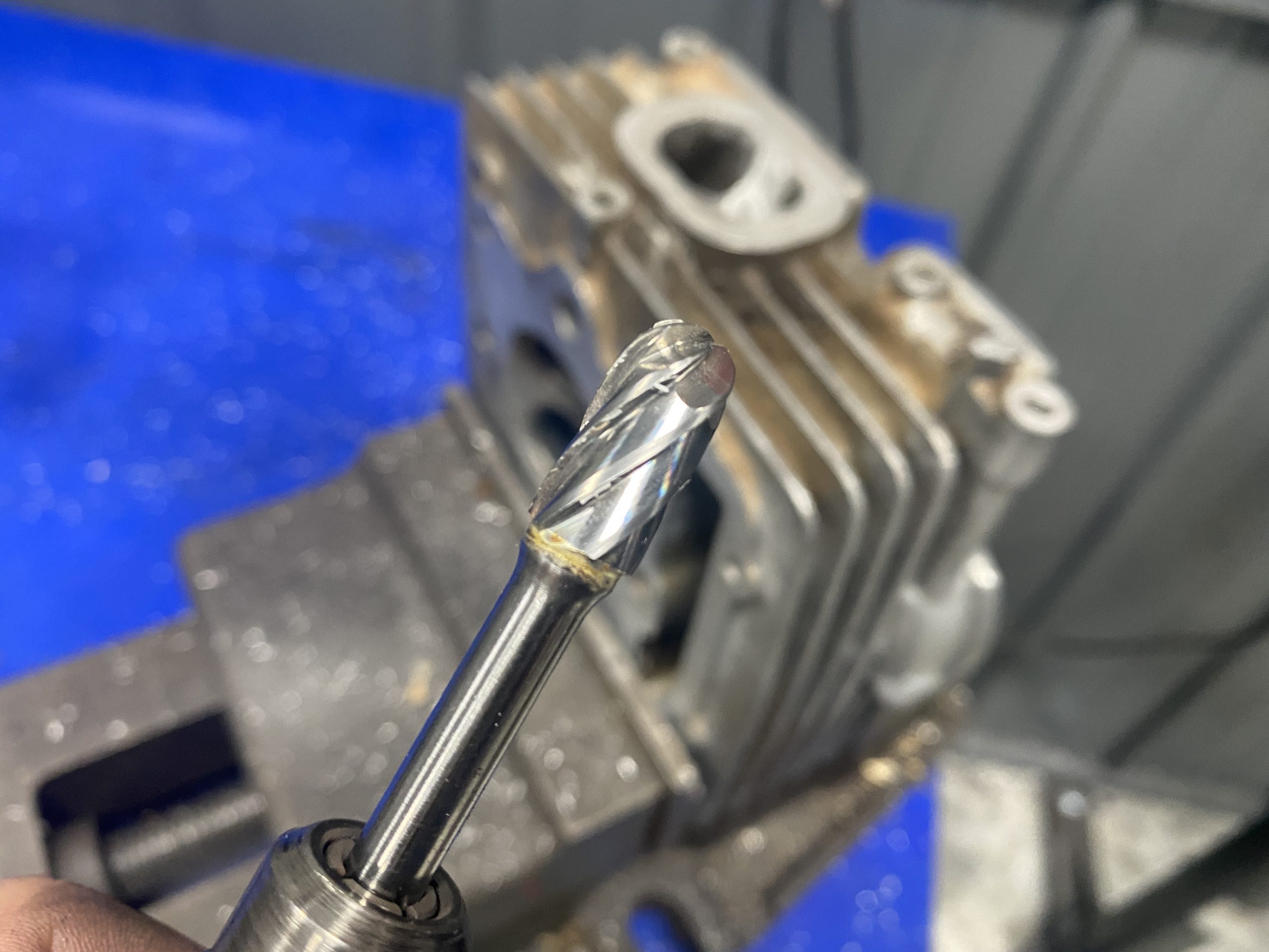 Can you improve a factory cylinder head with 20 minutes of work