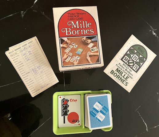 Mille Bornes card game