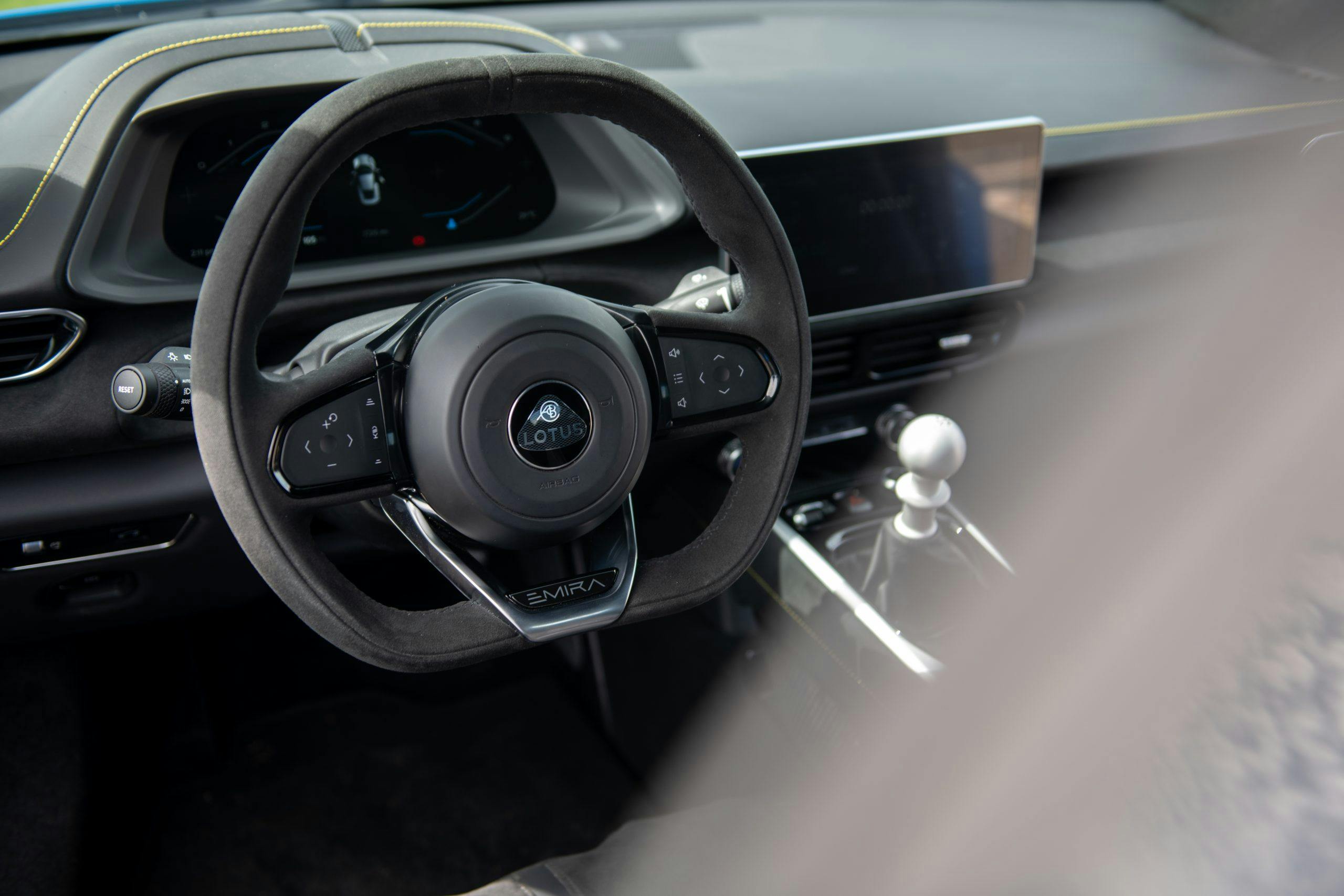 Lotus Emira steering wheel