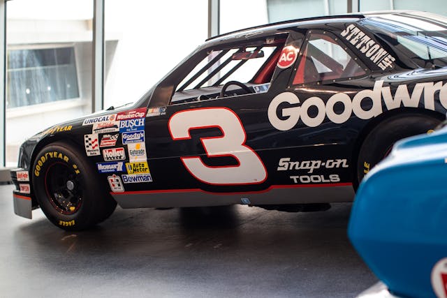 NASCAR Hall of Fame Dale Earnhardt Goodwrench race car