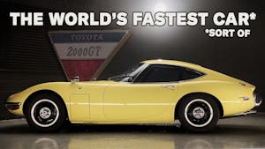 The Toyota 2000GT was the fastest brand-building halo ever | Revelations with Jason Cammisa | Ep. 25
