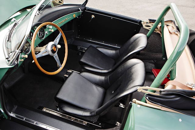 Seinfeld 1958 Porsche 356 Speedster interior