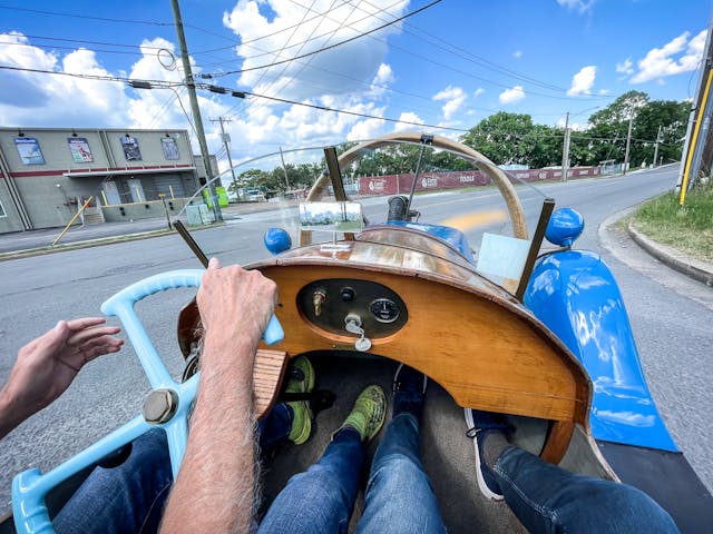 Prop car interior