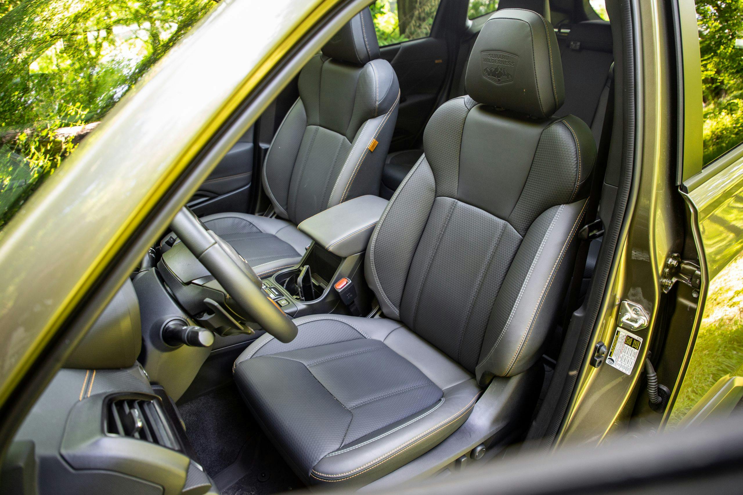 Subaru Forester Wilderness driver's seat