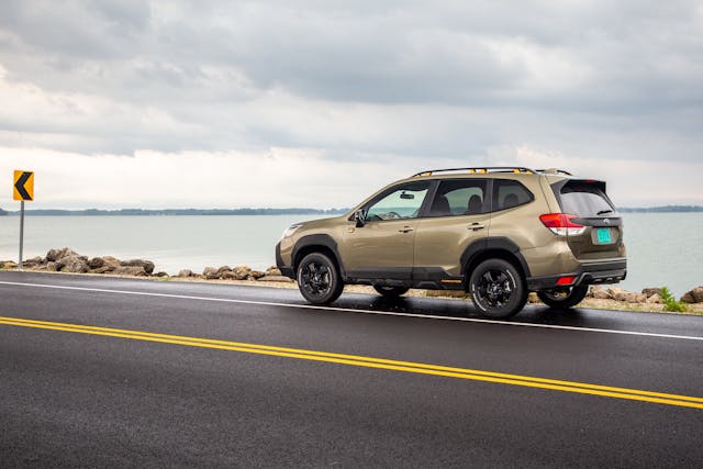 Subaru Forester Wilderness rear three-quarter