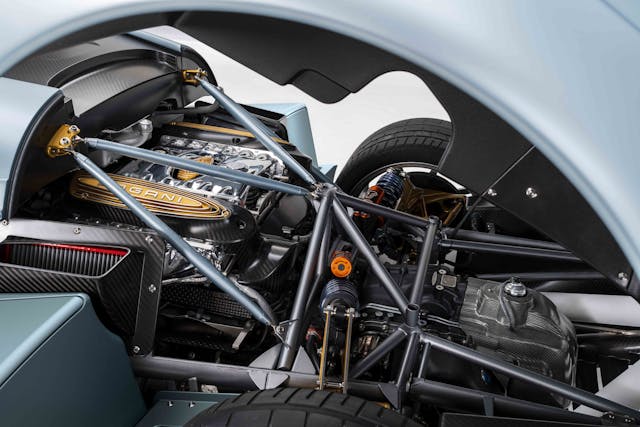 Pagani Huarya Codalunga engine