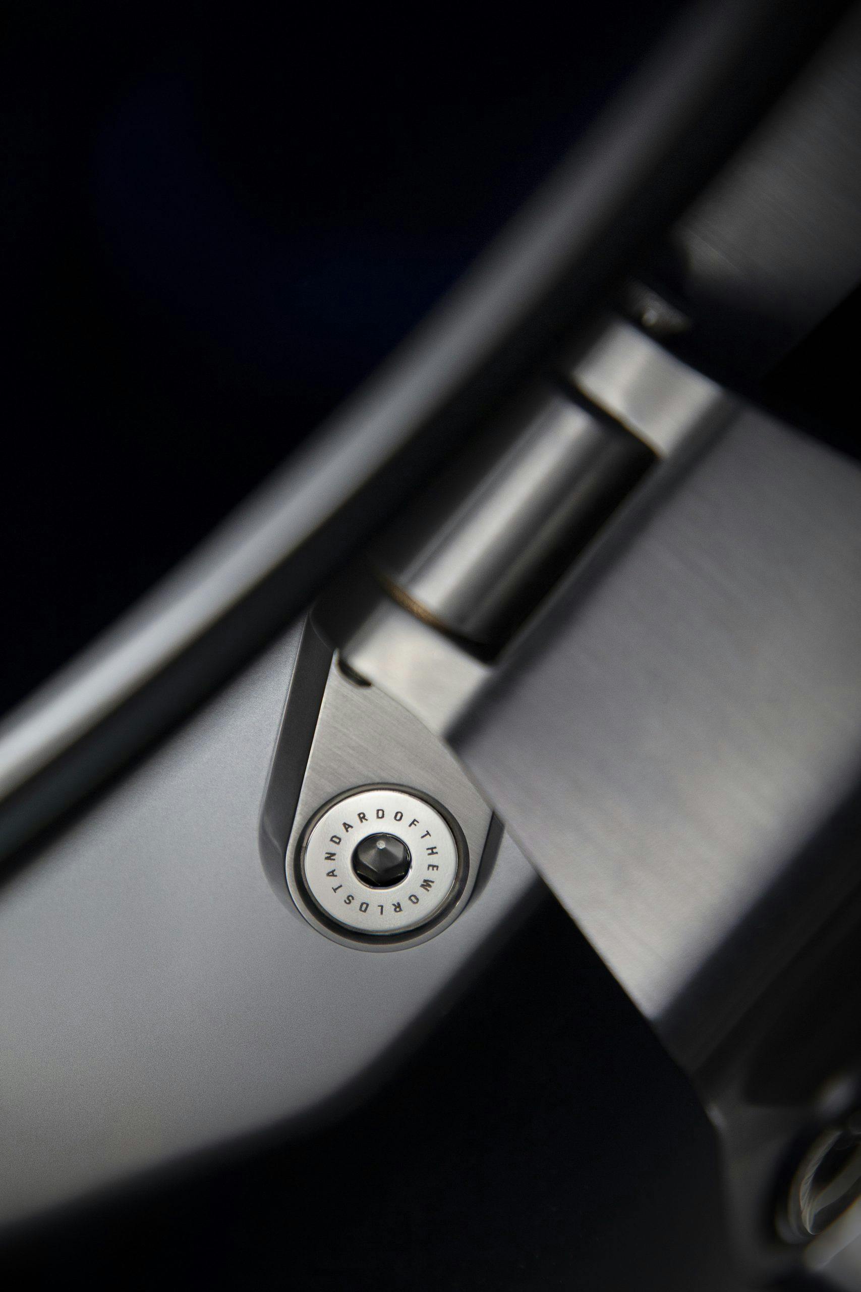 Cadillac CELESTIQ show car detail teaser door hinge