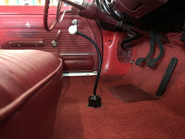 corvair shifter three-speed