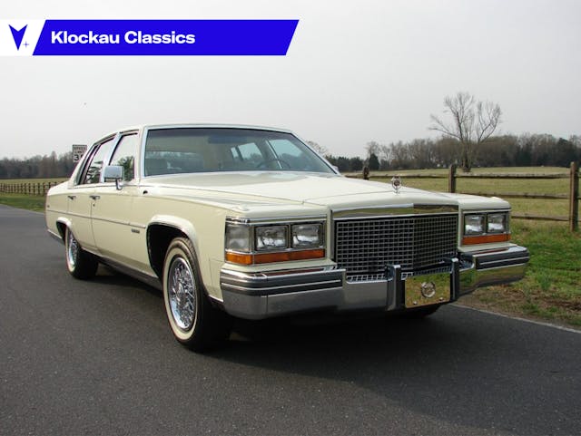 1981 Cadillac Fleetwood Brougham klockau