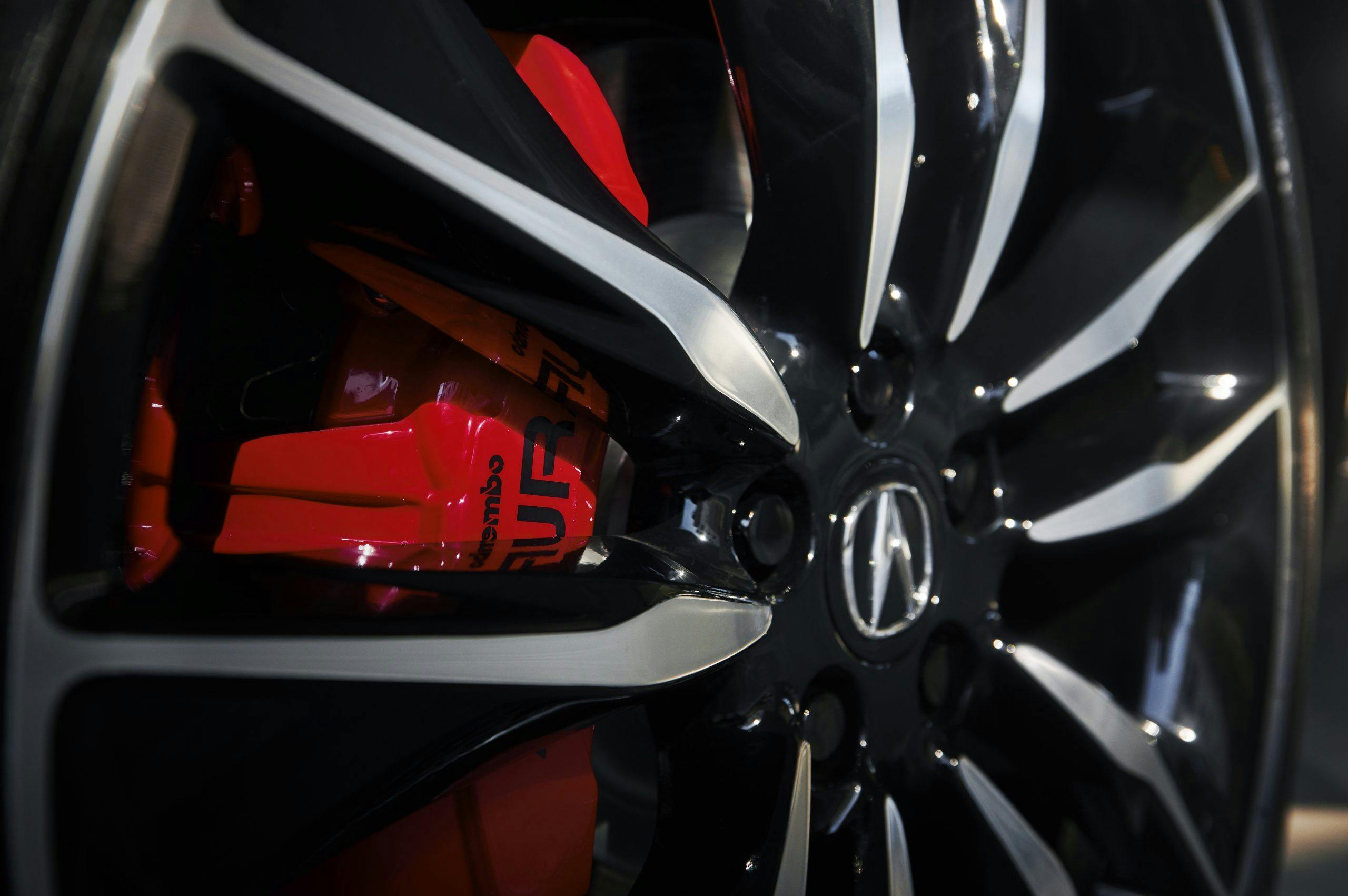 2022 Acura MDX Type S wheels brakes closeup