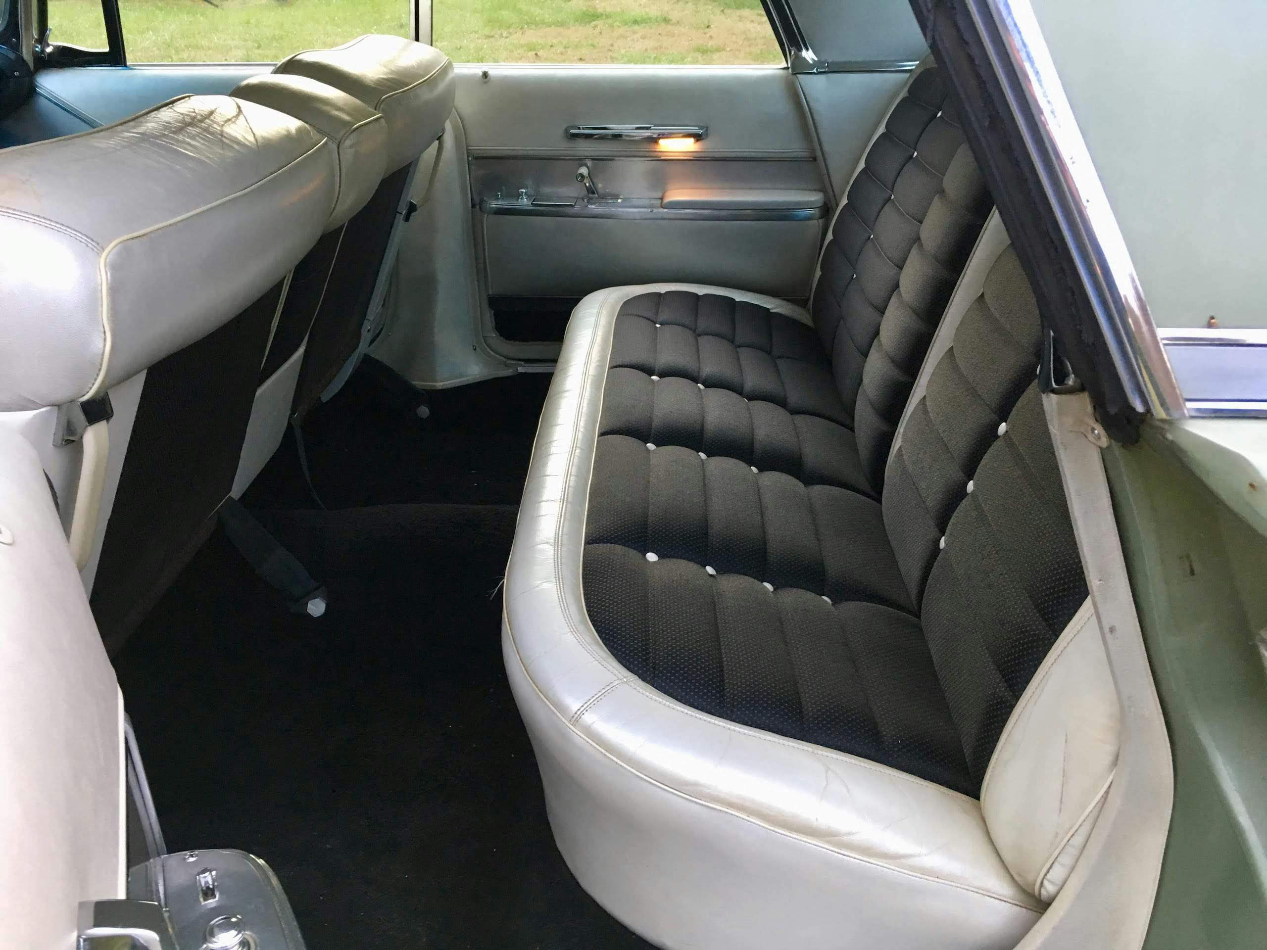 1964 Imperial Crown interior rear seat