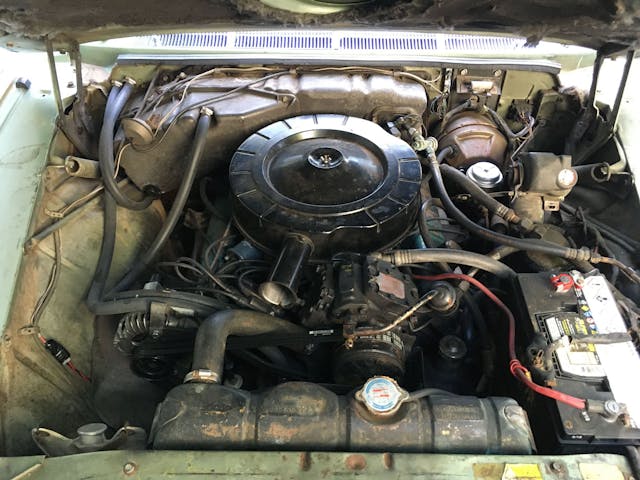 1964 Imperial Crown engine bay